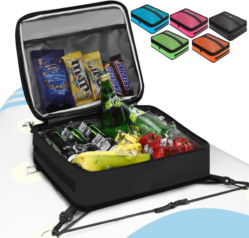 WITSTEP Paddle Board Cooler Bag, Waterproof Surf Sup Deck Cooler Bag Insulated Leakproof 10 Cans, Sup Paddle Board Accessories Bag for Stand Up Paddleboard and Kayak - Image 1